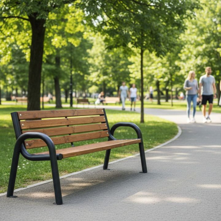 Ławka parkowa Primario 125 cm Polski producent
