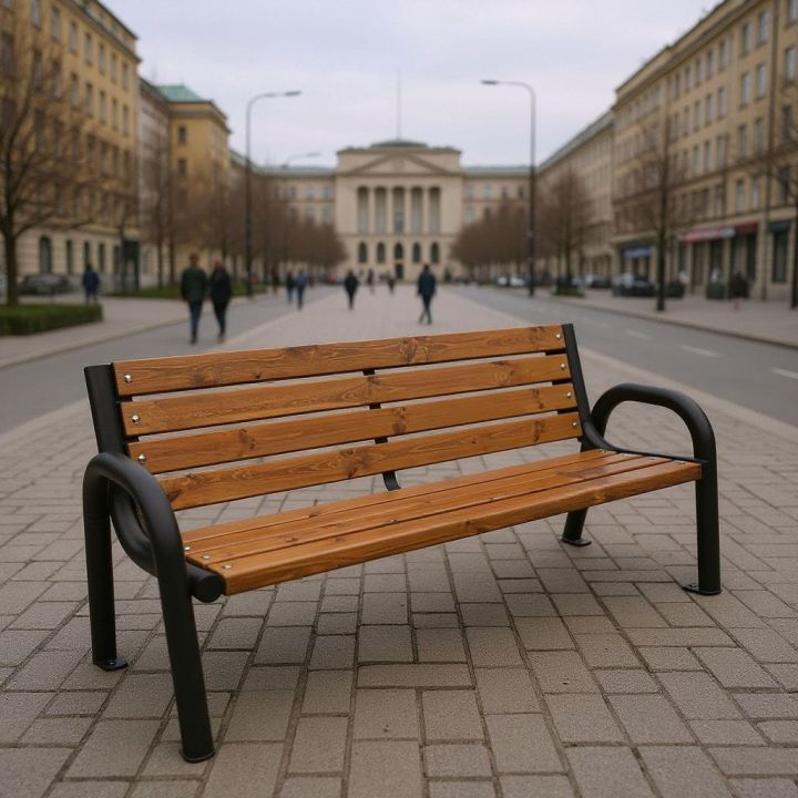 Ławka miejska Primario 100 cm Polski Producent
