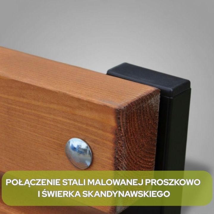 Ławka do domu Grande 175 cm drewno