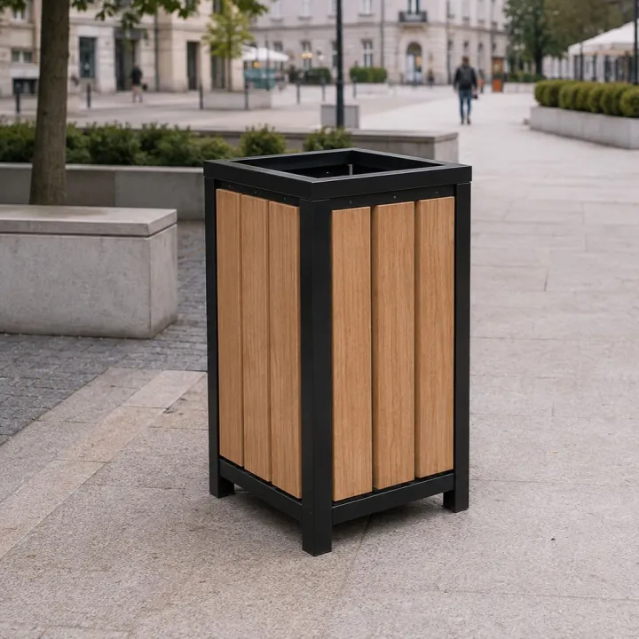 Kosz na śmieci kwadrat mini
