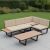 Grande Loft zestaw tarasowy 3-osobowy (2+1)