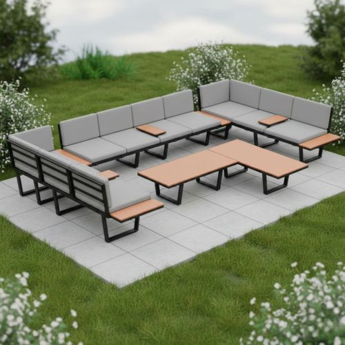 Meble wypoczynkowe na taras - linia Grande Loft