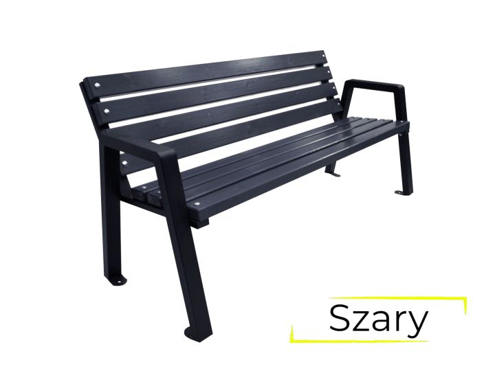 Ławka Moderno z oparciem 120 cm szary.jpg