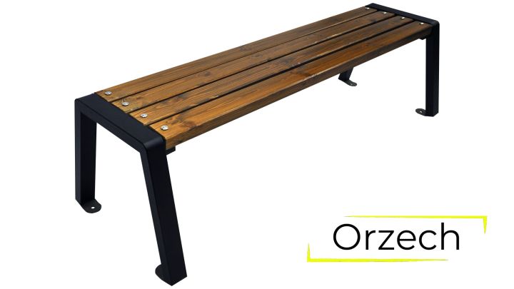 Ławka Moderno bez oparcia 100 cm orzech.jpg