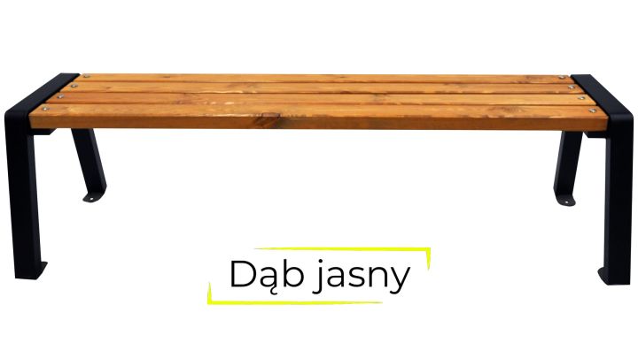 2 Ławka Moderno bez oparcia 150 cm dąb jasny.jpg