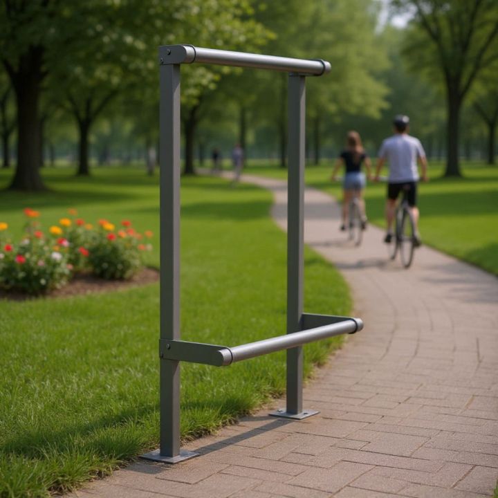Poręcz dla rowerzystów Paus II
