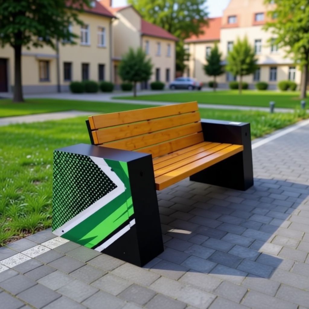 Inteligentna ławka solarna Solare MINI