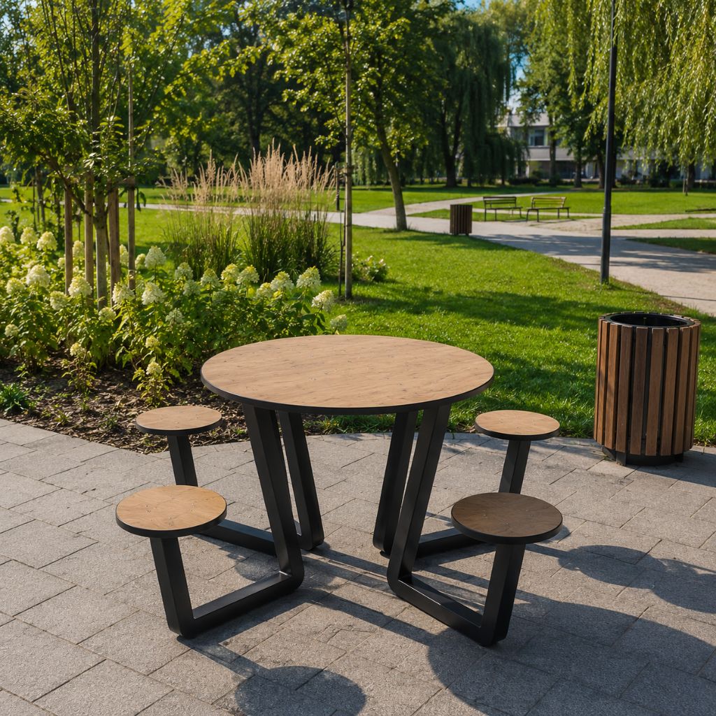 Stół piknikowy Primario Round